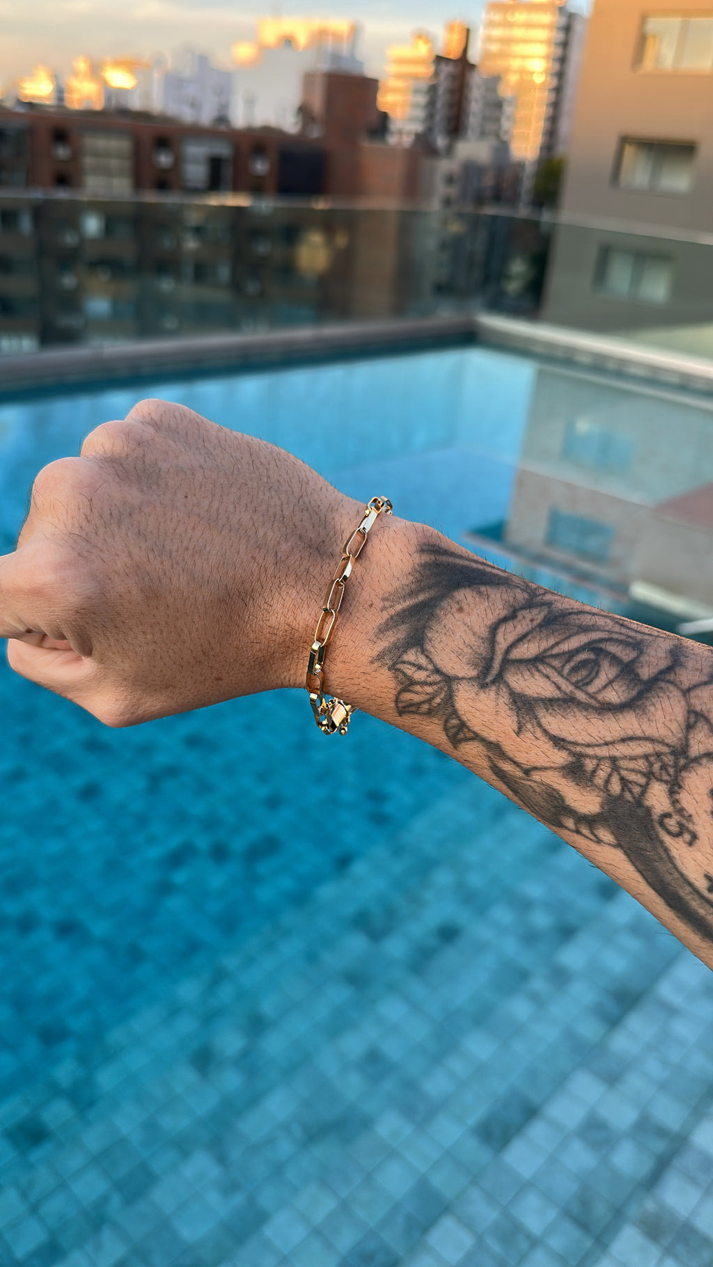 Pulseira Carter tijolinho 5mm 7g