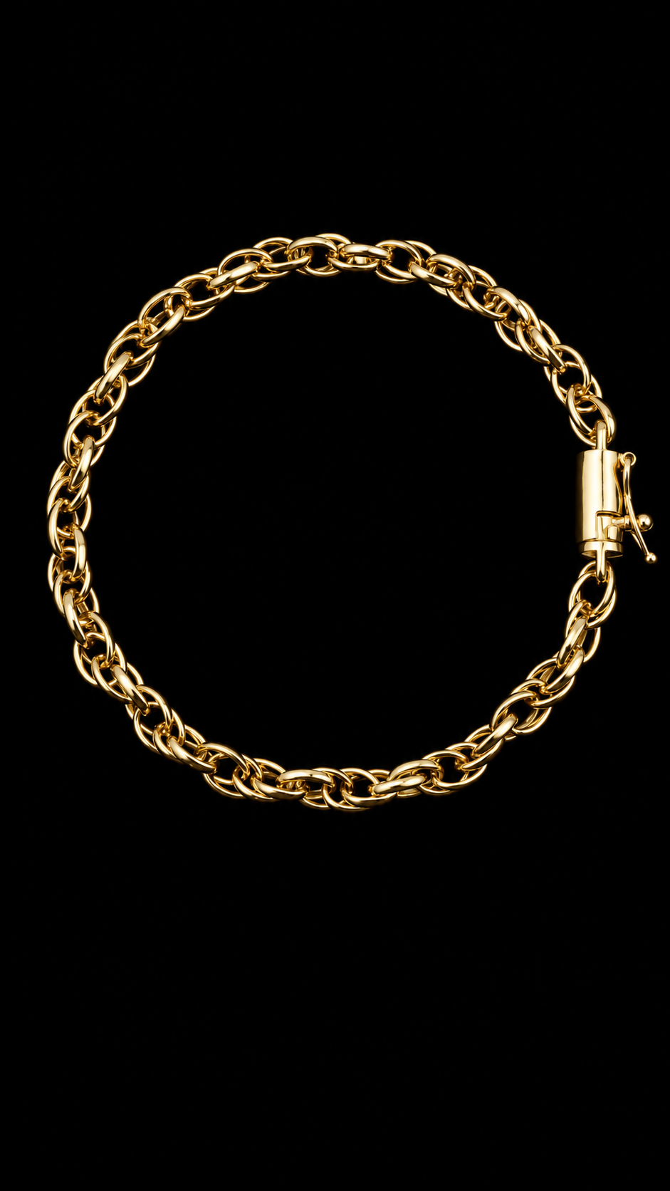 Pulseira meia corda 5mm