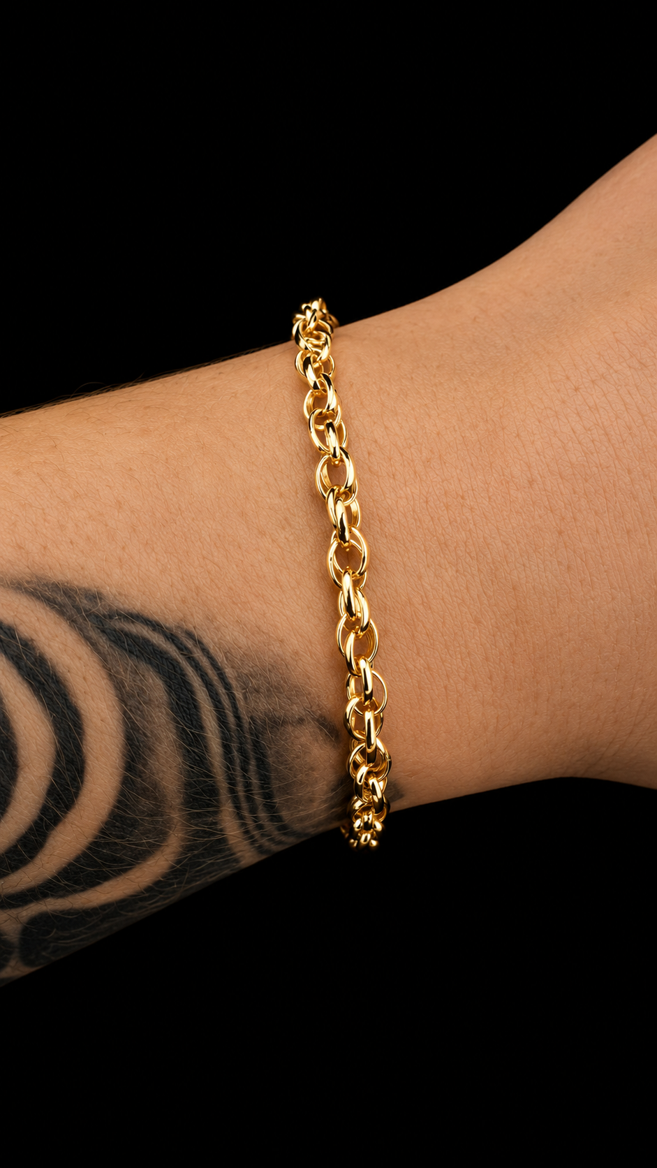 Pulseira meia corda 5mm