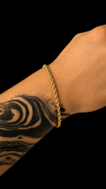 Pulseira elo baiano 4mm