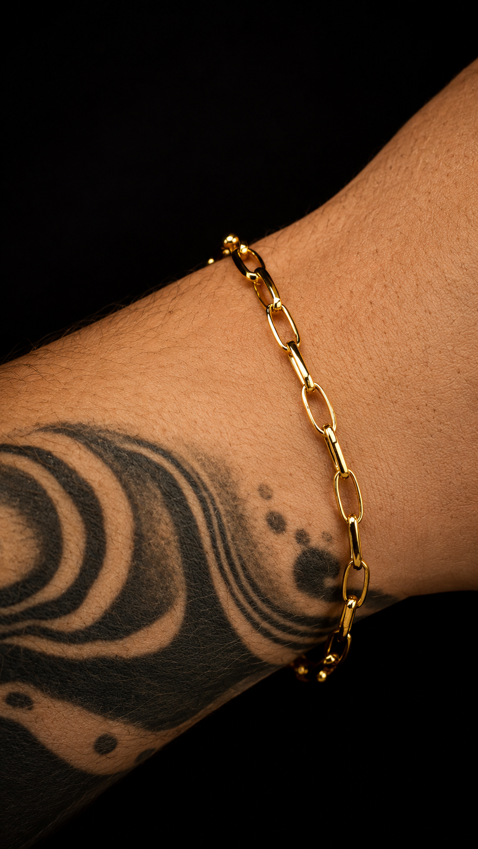 Pulseira Meia cana 4mm
