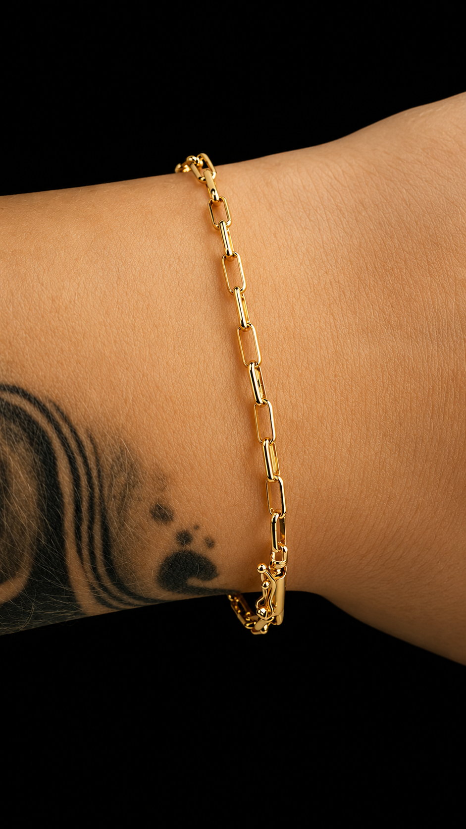 Pulseira Carter abaulada 3mm