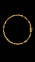 Pulseira cadeado duplo 3mm