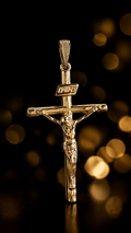 Pingente Cruz INRI G