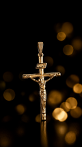 Pingente cruz INRI M
