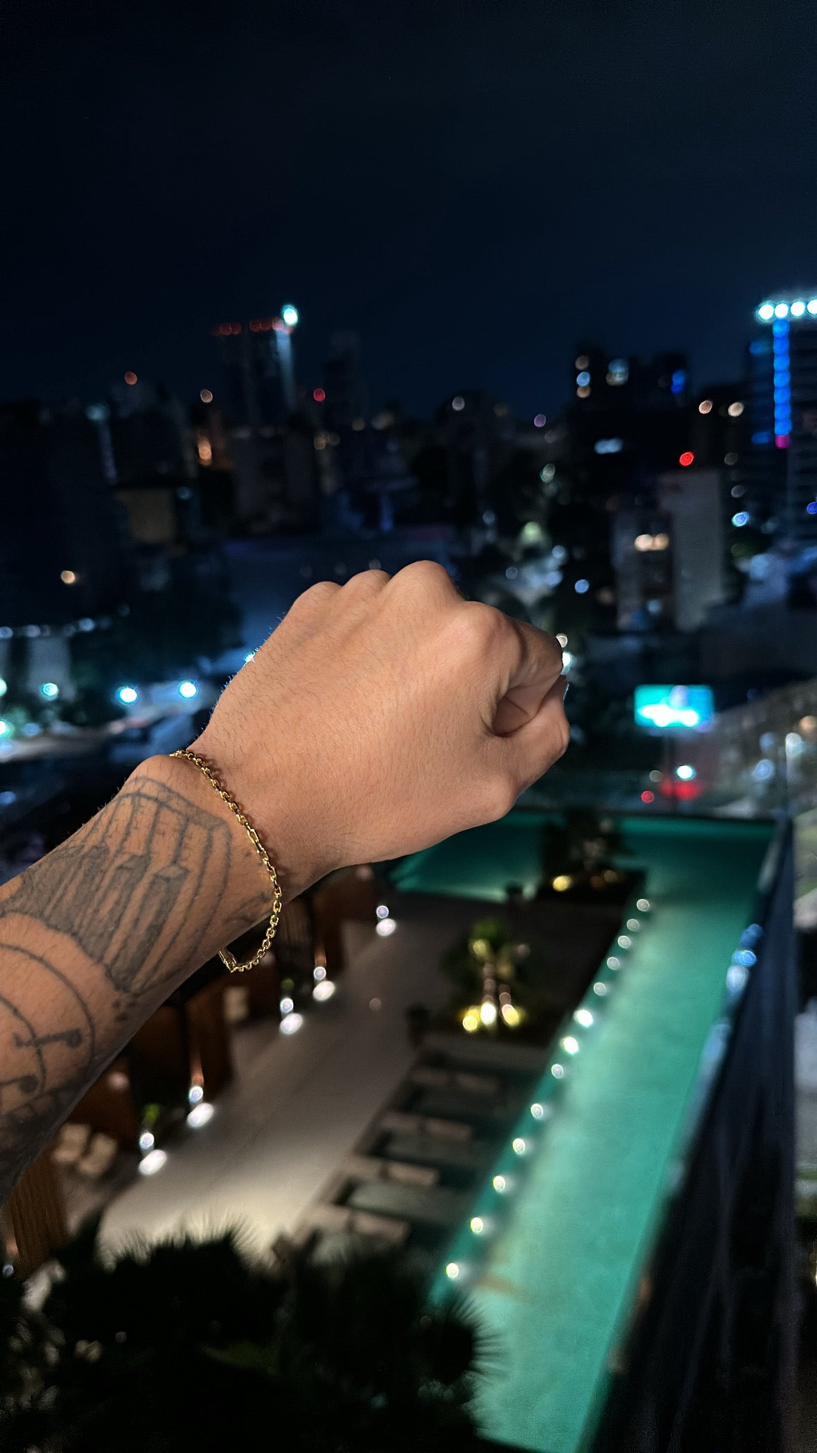 Pulseira cadeado 3mm
