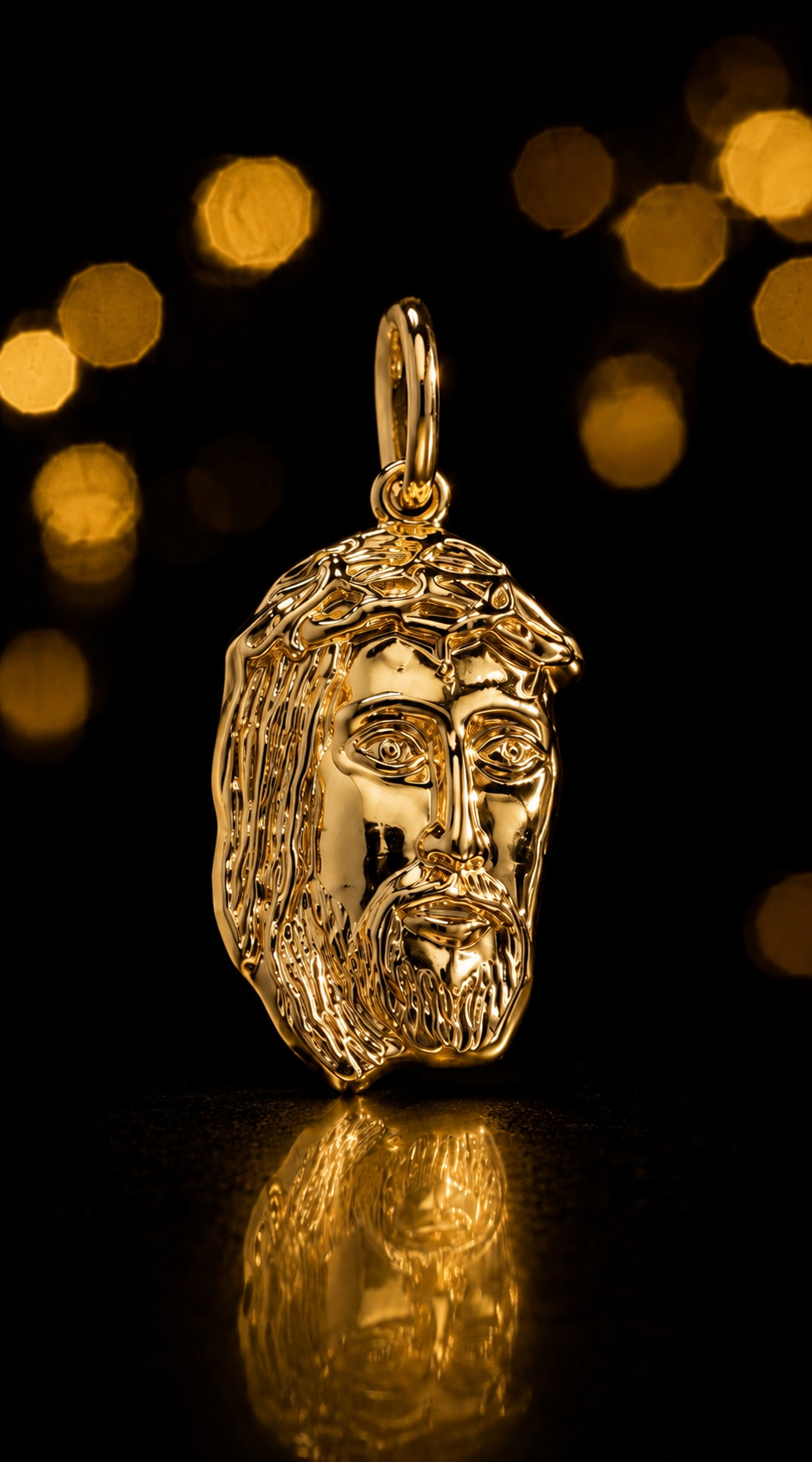 Pingente face de Cristo G