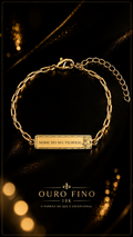 Pulseira infantil personalizada
