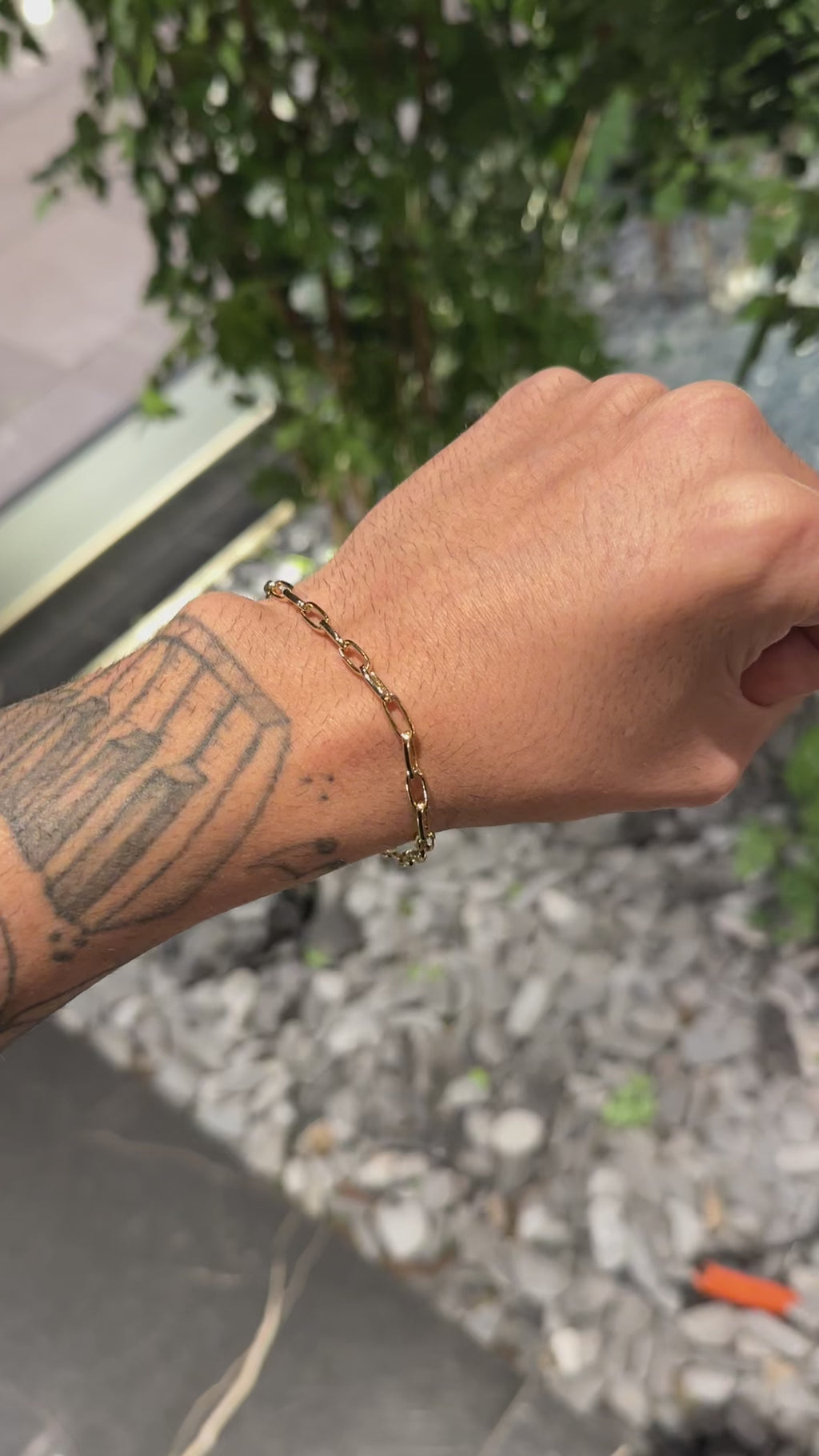 Pulseira Meia cana 4mm