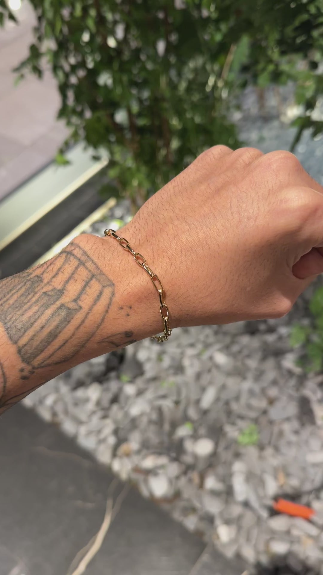 Pulseira Meia cana 4mm