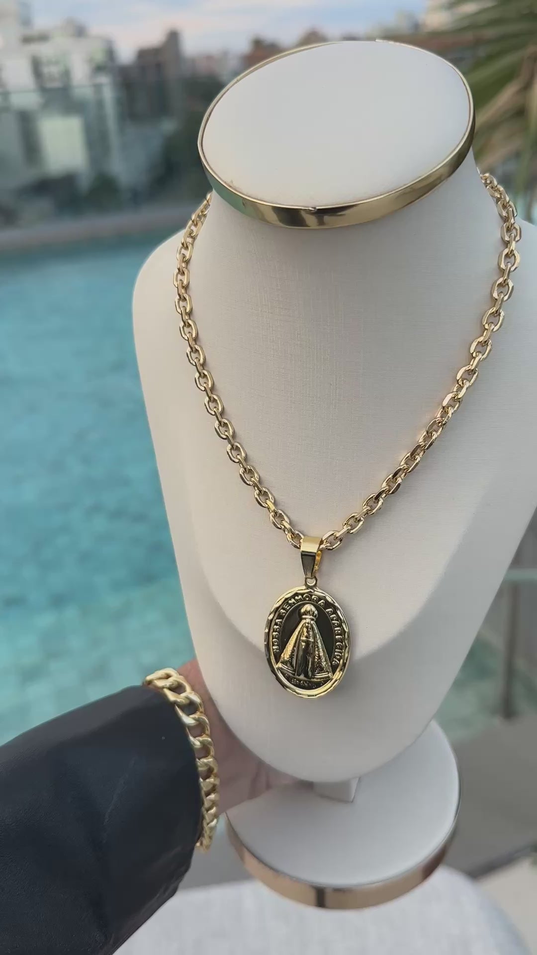 Pingente nossa Senhora Medalha G